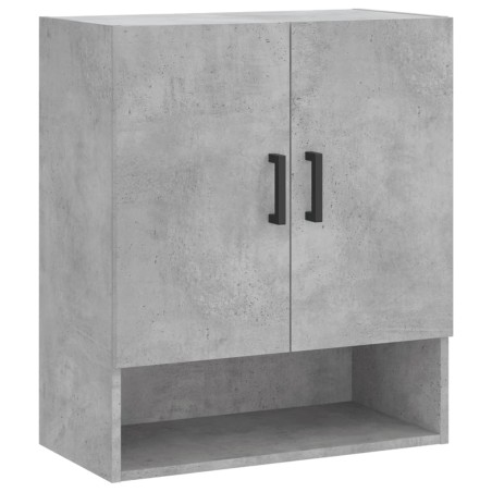 vidaXL Armario de pared madera de ingeniería gris hormigón 60x31x70 cm