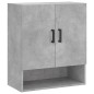vidaXL Armario de pared madera de ingeniería gris hormigón 60x31x70 cm