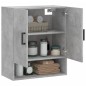 vidaXL Armario de pared madera de ingeniería gris hormigón 60x31x70 cm