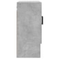 vidaXL Armario de pared madera de ingeniería gris hormigón 60x31x70 cm