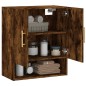 vidaXL Armario de pared madera de ingeniería roble ahumado 60x31x70 cm vidaXL Armario de pared madera de ingeniería roble ahumado 60x31x70 cm