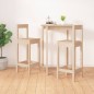 vidaXL Taburetes de cocina 2 uds madera maciza de pino 40x41,5x112 cm vidaXL Taburetes de cocina 2 uds madera maciza de pino 40x41,5x112 cm