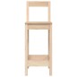 vidaXL Taburetes de cocina 2 uds madera maciza de pino 40x41,5x112 cm vidaXL Taburetes de cocina 2 uds madera maciza de pino 40x41,5x112 cm