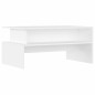 vidaXL Mesa de centro madera de ingeniería blanco 90x55x42,5 cm vidaXL Mesa de centro madera de ingeniería blanco 90x55x42,5 cm