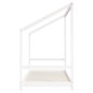 vidaXL Estructura de cama para niños madera de pino blanco 90x190 cm