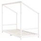 vidaXL Estructura de cama para niños madera de pino blanco 90x190 cm