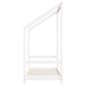 vidaXL Estructura de cama para niños madera de pino blanco 70x140 cm vidaXL Estructura de cama para niños madera de pino blanco 70x140 cm