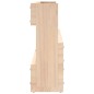 vidaXL Estantes para zapatos de pared 2 uds madera de pino 110x9x23 cm vidaXL Estantes para zapatos de pared 2 uds madera de pino 110x9x23 cm