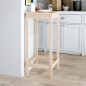 vidaXL Mesa alta de bar madera maciza de pino 50x50x110 cm vidaXL Mesa alta de bar madera maciza de pino 50x50x110 cm