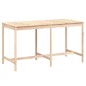 vidaXL Mesa de jardín madera maciza de pino 203,5x90x110 cm vidaXL Mesa de jardín madera maciza de pino 203,5x90x110 cm