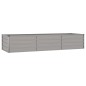 vidaXL Arriate oxidado de acero corten 240x80x45 cm vidaXL Arriate oxidado de acero corten 240x80x45 cm