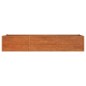 vidaXL Arriate oxidado de acero corten 240x80x45 cm vidaXL Arriate oxidado de acero corten 240x80x45 cm