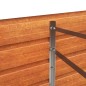 vidaXL Arriate oxidado de acero corten 320x80x45 cm vidaXL Arriate oxidado de acero corten 320x80x45 cm