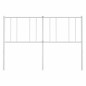 vidaXL Cabecero de metal blanco 160 cm vidaXL Cabecero de metal blanco 160 cm