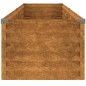 vidaXL Jardinera acero corten 194x50x36 cm vidaXL Jardinera acero corten 194x50x36 cm