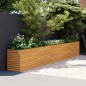 vidaXL Jardinera acero corten 482x50x69 cm vidaXL Jardinera acero corten 482x50x69 cm