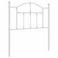 vidaXL Cabecero de metal blanco 80 cm vidaXL Cabecero de metal blanco 80 cm