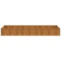 vidaXL Jardinera acero corten 291x100x36 cm vidaXL Jardinera acero corten 291x100x36 cm