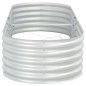 vidaXL Arriate de acero galvanizado plateado 240x80x44 cm vidaXL Arriate de acero galvanizado plateado 240x80x44 cm