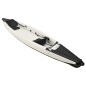 vidaXL Kayak inflable poliéster negro 424x81x31 cm vidaXL Kayak inflable poliéster negro 424x81x31 cm