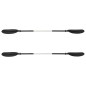 vidaXL Kayak inflable poliéster negro 424x81x31 cm vidaXL Kayak inflable poliéster negro 424x81x31 cm