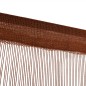 vidaXL Cortinas de flecos 2 piezas 140x250 cm marrón vidaXL Cortinas de flecos 2 piezas 140x250 cm marrón
