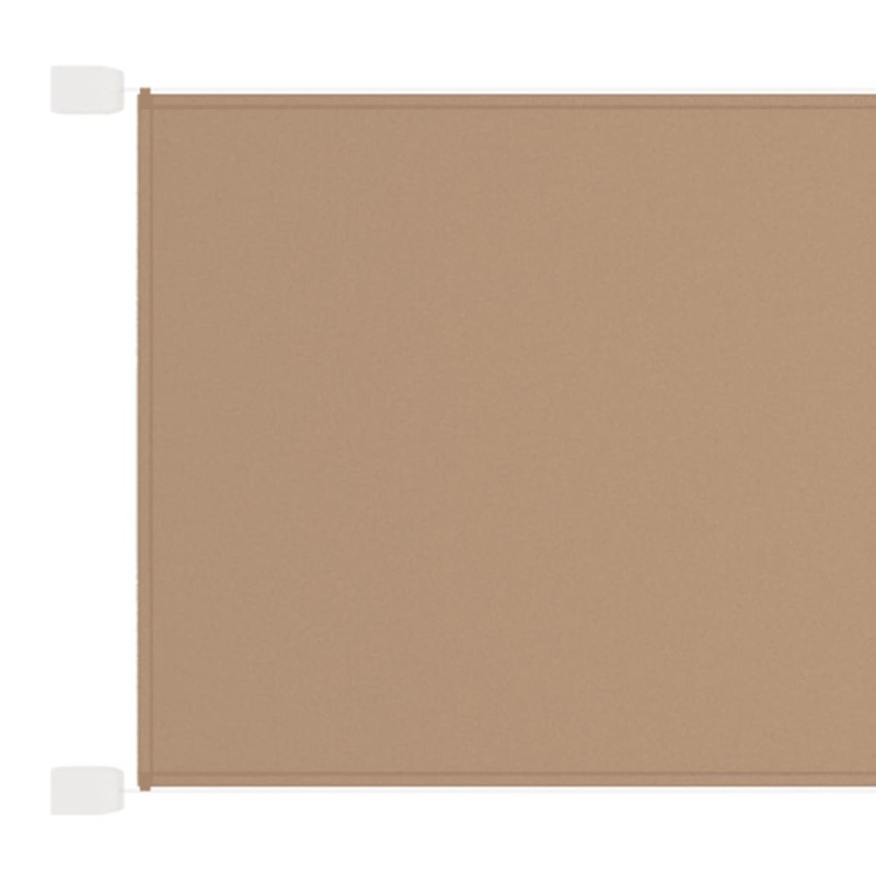 vidaXL Toldo vertical tela oxford gris taupé 60x270 cm vidaXL Toldo vertical tela oxford gris taupé 60x270 cm