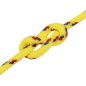vidaXL Cuerda de barco polipropileno amarillo 2 mm 25 m vidaXL Cuerda de barco polipropileno amarillo 2 mm 25 m