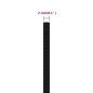 vidaXL Cuerda de trabajo poliéster negro 2 mm 250 m vidaXL Cuerda de trabajo poliéster negro 2 mm 250 m