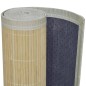 vidaXL Alfombra rectangular de bambú natural 120 x 180 cm