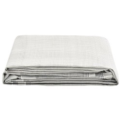 vidaXL Alfombra para tienda de campaña gris 350x250 cm