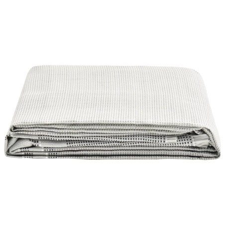 vidaXL Alfombra para tienda de campaña gris 350x250 cm