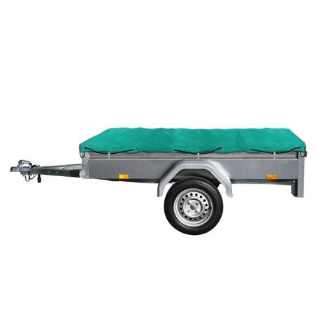Lona fina ProPlus 340774 para remolque con cuerda elástica, 2 x 3 m