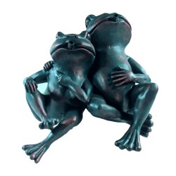 Ubbink Fuente de agua con 2 ranas 22 cm 1386074