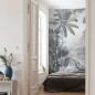 Komar Mural fotográfico Lac Tropical Black & White 200x270 cm Komar Mural fotográfico Lac Tropical Black & White 200x270 cm