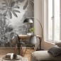 Komar Mural fotográfico Lac Tropical Black & White 200x270 cm Komar Mural fotográfico Lac Tropical Black & White 200x270 cm