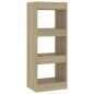vidaXL Estantería/divisor madera ingeniería roble Sonoma 40x30x103 cm vidaXL Estantería/divisor madera ingeniería roble Sonoma 40x30x103 cm