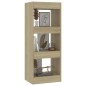 vidaXL Estantería/divisor madera ingeniería roble Sonoma 40x30x103 cm vidaXL Estantería/divisor madera ingeniería roble Sonoma 40x30x103 cm