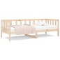 vidaXL Sofá cama madera maciza de pino 80x200 cm vidaXL Sofá cama madera maciza de pino 80x200 cm