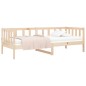 vidaXL Sofá cama madera maciza de pino 80x200 cm vidaXL Sofá cama madera maciza de pino 80x200 cm