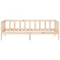 vidaXL Sofá cama madera maciza de pino 80x200 cm vidaXL Sofá cama madera maciza de pino 80x200 cm
