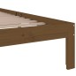 vidaXL Estructura cama madera maciza individual marrón miel 75x190 cm vidaXL Estructura cama madera maciza individual marrón miel 75x190 cm