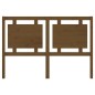 vidaXL Cabecero de cama madera maciza pino marrón miel 145,5x4x100 cm vidaXL Cabecero de cama madera maciza pino marrón miel 145,5x4x100 cm