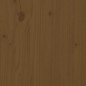 vidaXL Cabecero de cama madera maciza pino marrón miel 145,5x4x100 cm vidaXL Cabecero de cama madera maciza pino marrón miel 145,5x4x100 cm