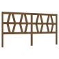 vidaXL Cabecero de cama madera maciza de pino marrón miel 186x4x100 cm vidaXL Cabecero de cama madera maciza de pino marrón miel 186x4x100 cm