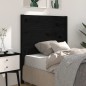 vidaXL Cabecero madera maciza de pino negro 81x4x100 cm vidaXL Cabecero madera maciza de pino negro 81x4x100 cm