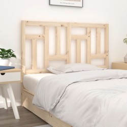 vidaXL Cabecero de cama madera maciza de pino 155,5x4x100 cm
