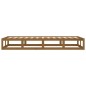 vidaXL Estructura de cama de madera maciza marrón miel 90x200 cm vidaXL Estructura de cama de madera maciza marrón miel 90x200 cm
