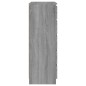 vidaXL Cajonera de madera contrachapada gris Sonoma 60x36x103 cm vidaXL Cajonera de madera contrachapada gris Sonoma 60x36x103 cm