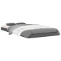 vidaXL Estructura de cama madera maciza de pino gris 90x190 cm vidaXL Estructura de cama madera maciza de pino gris 90x190 cm
